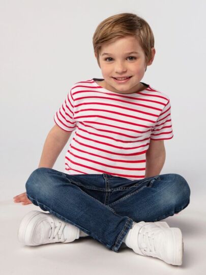 Футболка детская Miles Kids серый с желтым